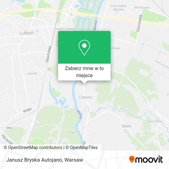 Mapa Janusz Bryska Autojano