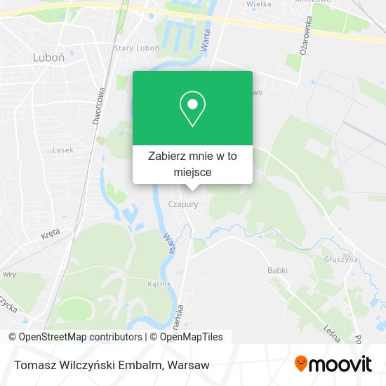 Mapa Tomasz Wilczyński Embalm