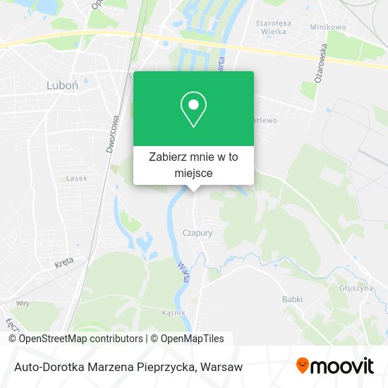 Mapa Auto-Dorotka Marzena Pieprzycka