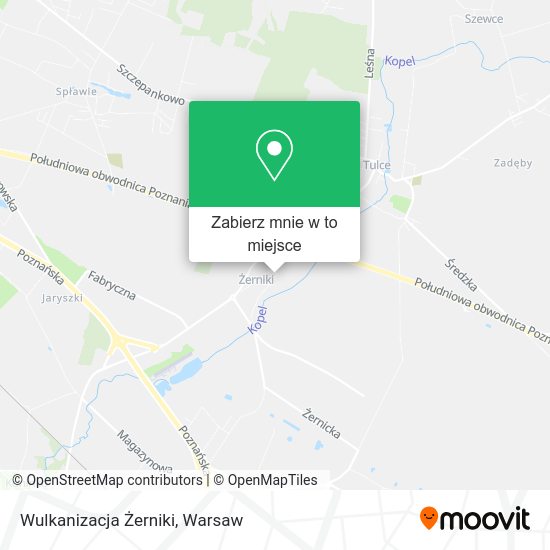 Mapa Wulkanizacja Żerniki