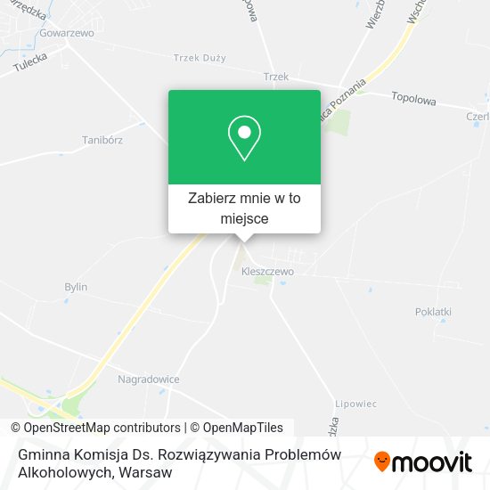 Mapa Gminna Komisja Ds. Rozwiązywania Problemów Alkoholowych