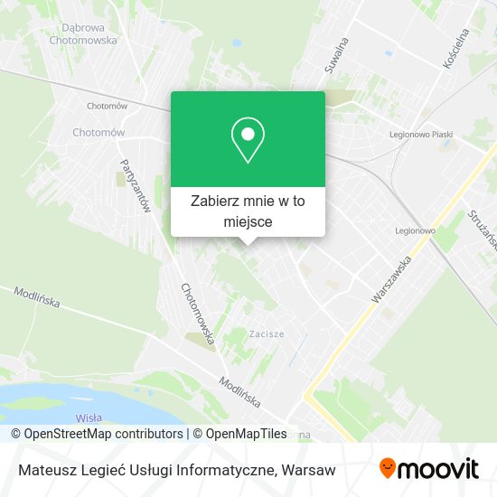 Mapa Mateusz Legieć Usługi Informatyczne