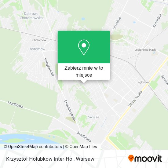 Mapa Krzysztof Hołubkow Inter-Hol