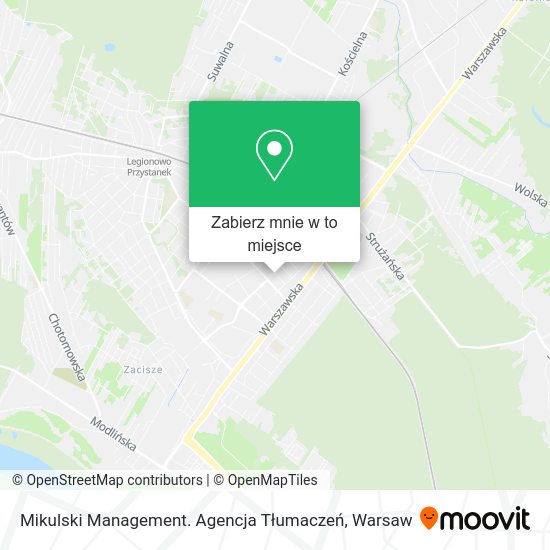 Mapa Mikulski Management. Agencja Tłumaczeń