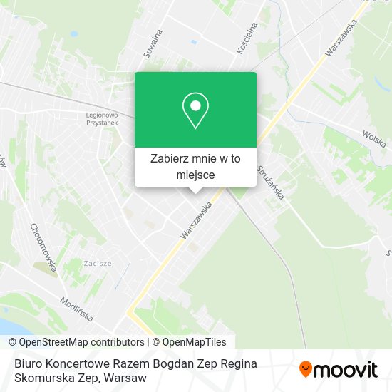 Mapa Biuro Koncertowe Razem Bogdan Zep Regina Skomurska Zep