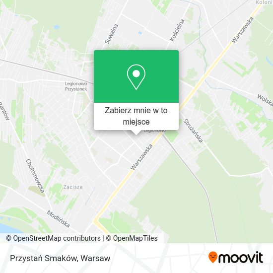 Mapa Przystań Smaków