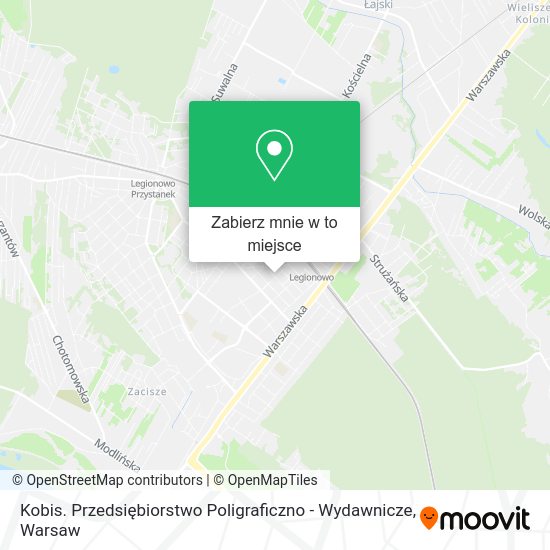 Mapa Kobis. Przedsiębiorstwo Poligraficzno - Wydawnicze