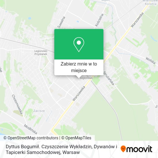 Mapa Dyttus Bogumił. Czyszczenie Wykładzin, Dywanów i Tapicerki Samochodowej