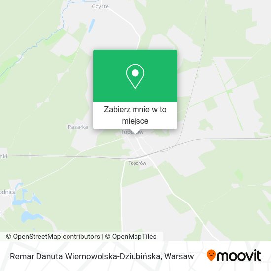 Mapa Remar Danuta Wiernowolska-Dziubińska