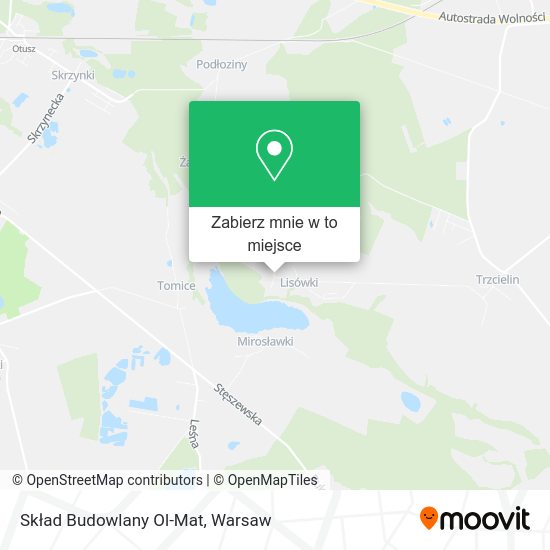 Mapa Skład Budowlany Ol-Mat