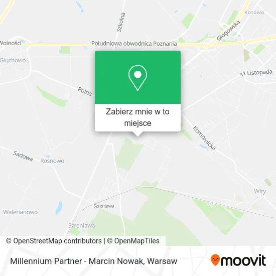 Mapa Millennium Partner - Marcin Nowak