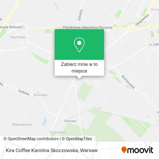 Mapa Kira Coffee Karolina Skoczowska