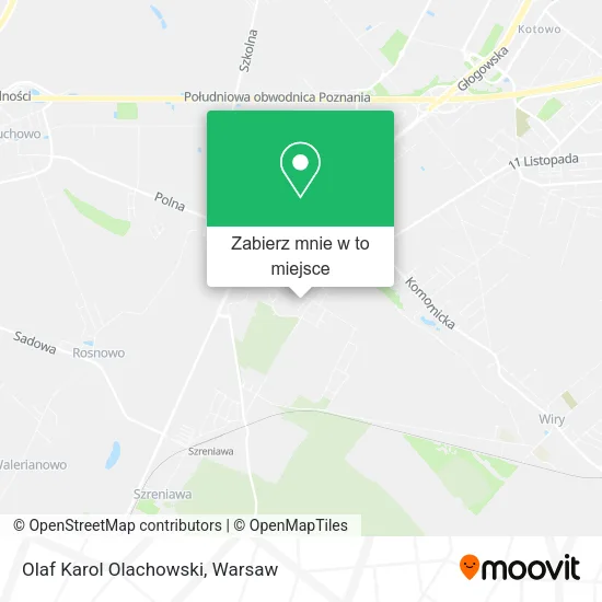 Mapa Olaf Karol Olachowski