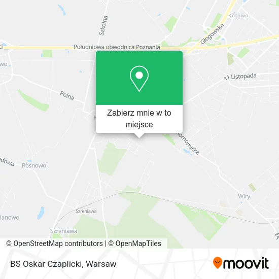 Mapa BS Oskar Czaplicki