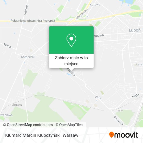 Mapa Klumarc Marcin Klupczyński