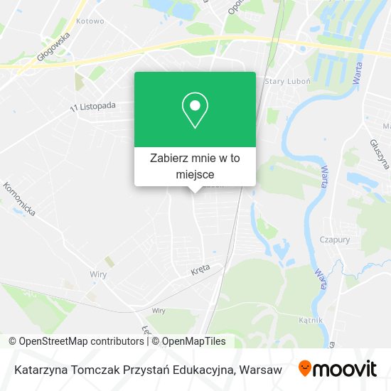 Mapa Katarzyna Tomczak Przystań Edukacyjna