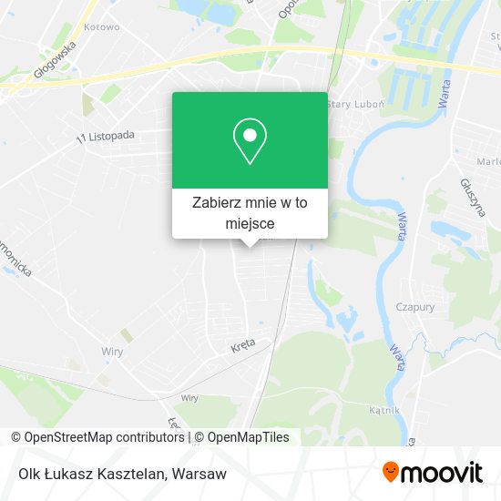 Mapa Olk Łukasz Kasztelan