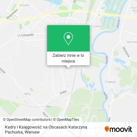 Mapa Kadry i Księgowość na Obcasach Katarzyna Pachurka