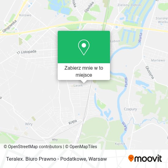Mapa Teralex. Biuro Prawno - Podatkowe