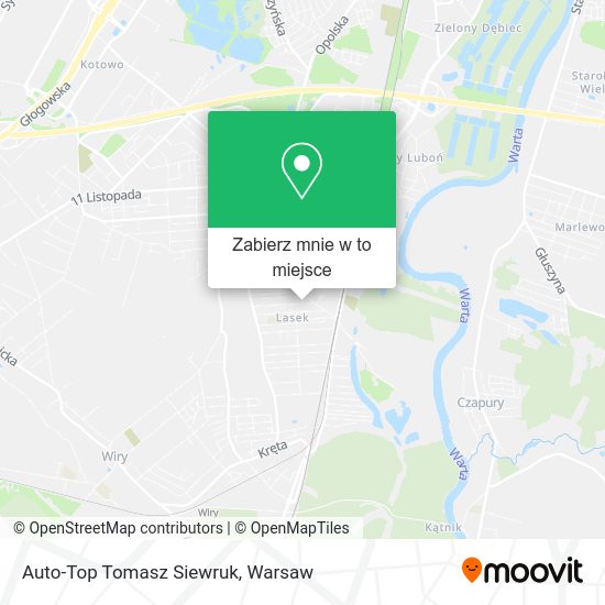 Mapa Auto-Top Tomasz Siewruk