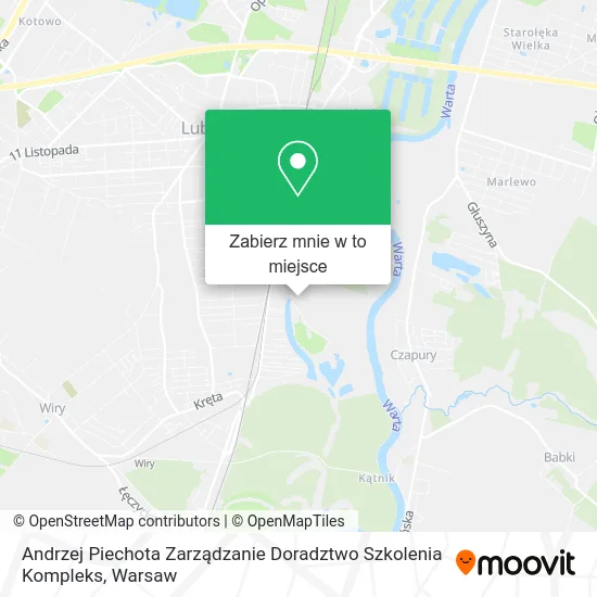 Mapa Andrzej Piechota Zarządzanie Doradztwo Szkolenia Kompleks