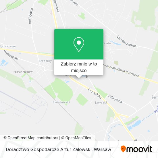 Mapa Doradztwo Gospodarcze Artur Zalewski