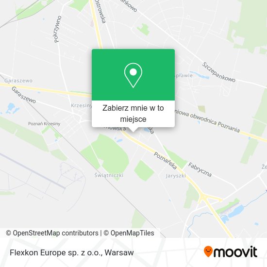 Mapa Flexkon Europe sp. z o.o.