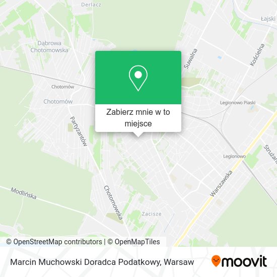 Mapa Marcin Muchowski Doradca Podatkowy