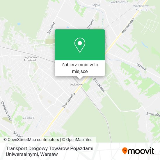 Mapa Transport Drogowy Towarow Pojazdami Uniwersalnymi