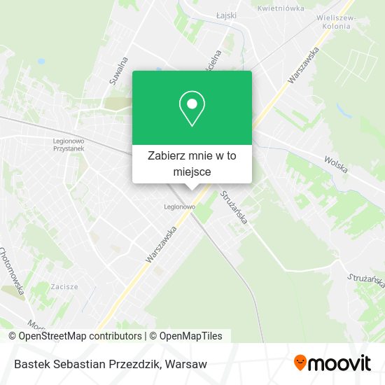 Mapa Bastek Sebastian Przezdzik