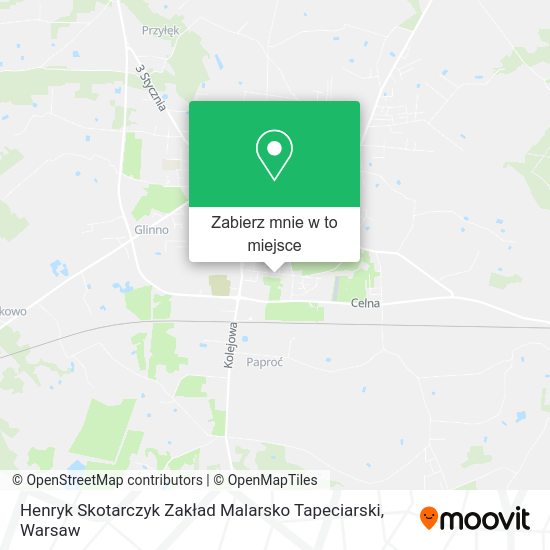 Mapa Henryk Skotarczyk Zakład Malarsko Tapeciarski