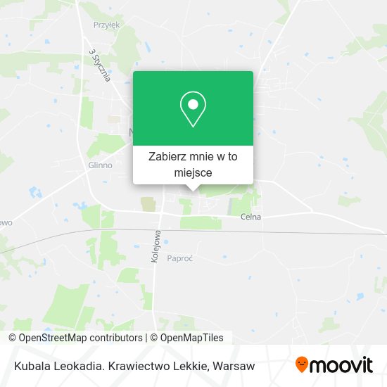 Mapa Kubala Leokadia. Krawiectwo Lekkie