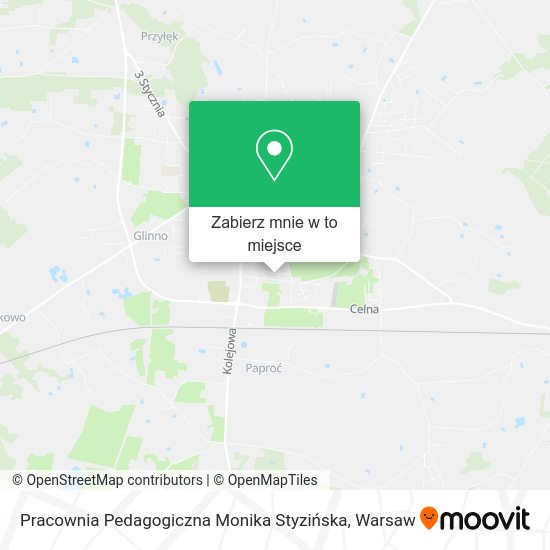 Mapa Pracownia Pedagogiczna Monika Styzińska