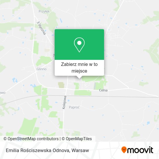 Mapa Emilia Rościszewska Odnova