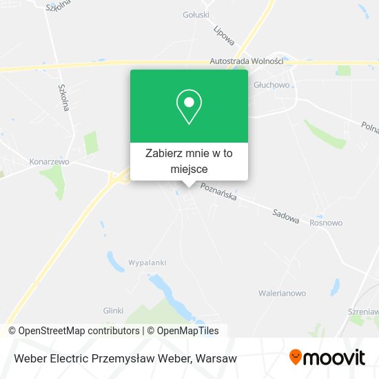 Mapa Weber Electric Przemysław Weber