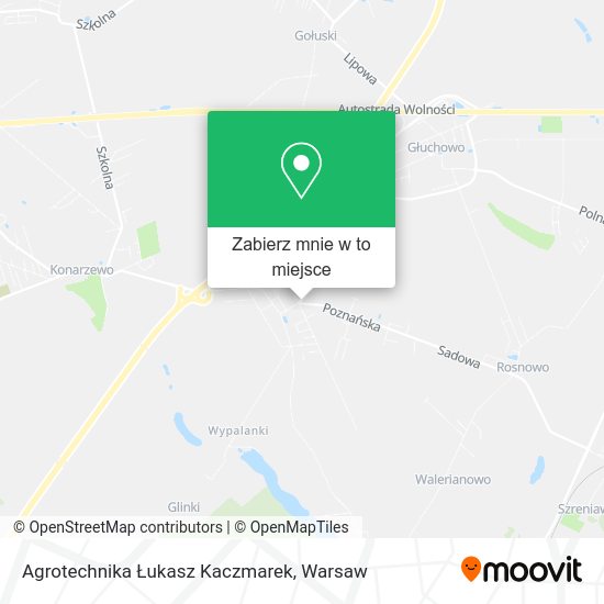 Mapa Agrotechnika Łukasz Kaczmarek