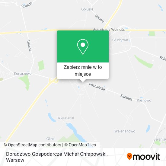 Mapa Doradztwo Gospodarcze Michał Chłapowski