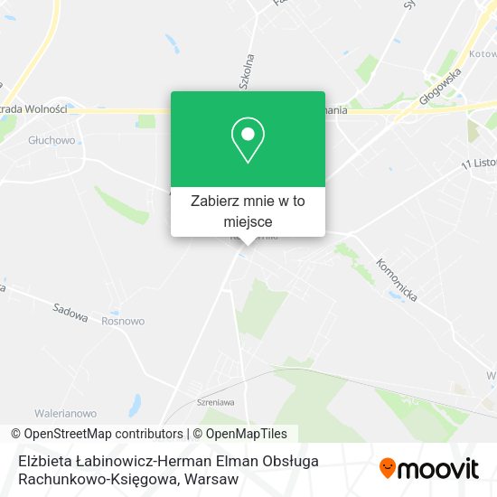 Mapa Elżbieta Łabinowicz-Herman Elman Obsługa Rachunkowo-Księgowa