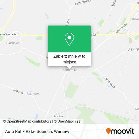 Mapa Auto Rafix Rafał Sobiech