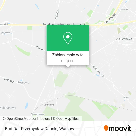 Mapa Bud Dar Przemysław Dąbski