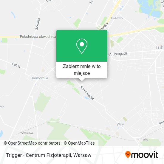 Mapa Trigger - Centrum Fizjoterapii