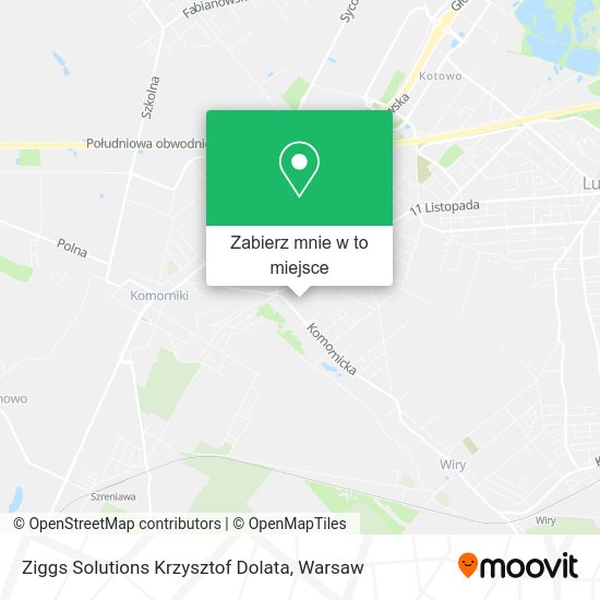 Mapa Ziggs Solutions Krzysztof Dolata