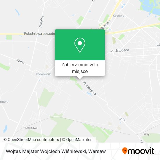 Mapa Wojtas Majster Wojciech Wiśniewski