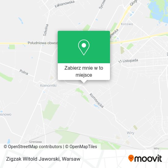 Mapa Zigzak Witold Jaworski