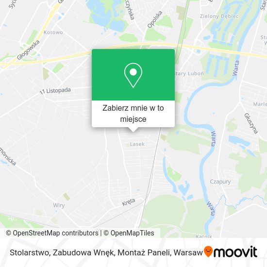 Mapa Stolarstwo, Zabudowa Wnęk, Montaż Paneli