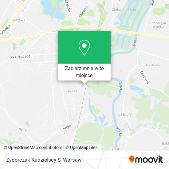 Mapa Zydorczak Kadzielscy S