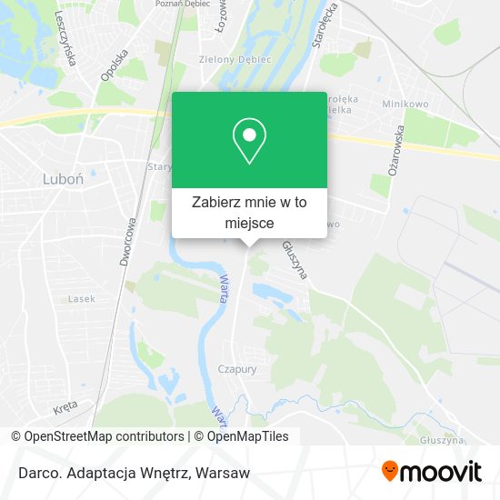 Mapa Darco. Adaptacja Wnętrz