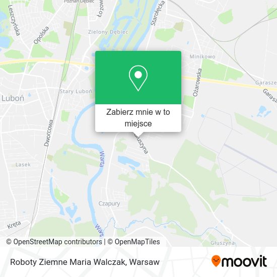 Mapa Roboty Ziemne Maria Walczak