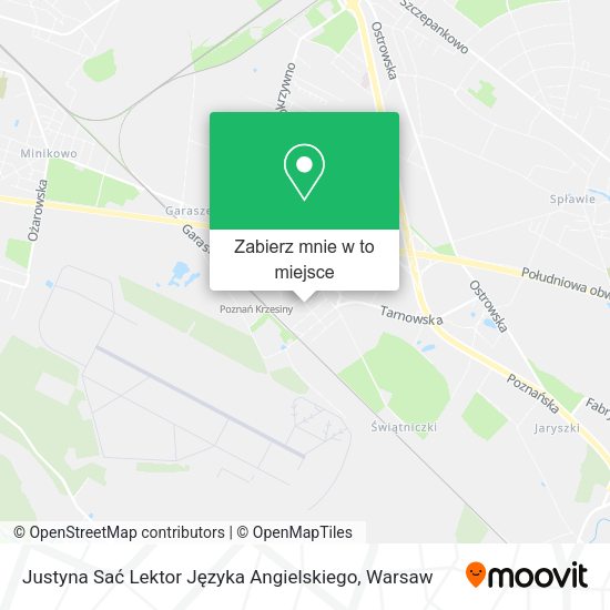 Mapa Justyna Sać Lektor Języka Angielskiego