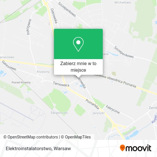 Mapa Elektroinstalatorstwo